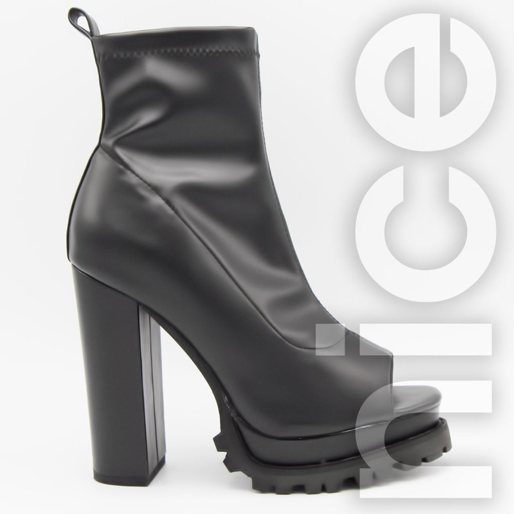 DAVID ENGEL VILLAINS SF FIDELIT BLACK BOOTS